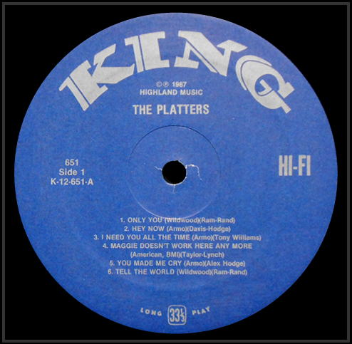 651 - The Platters 651 - The Platters