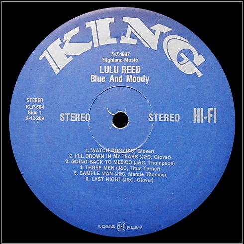 King 604 - Blue and Moody Side 1