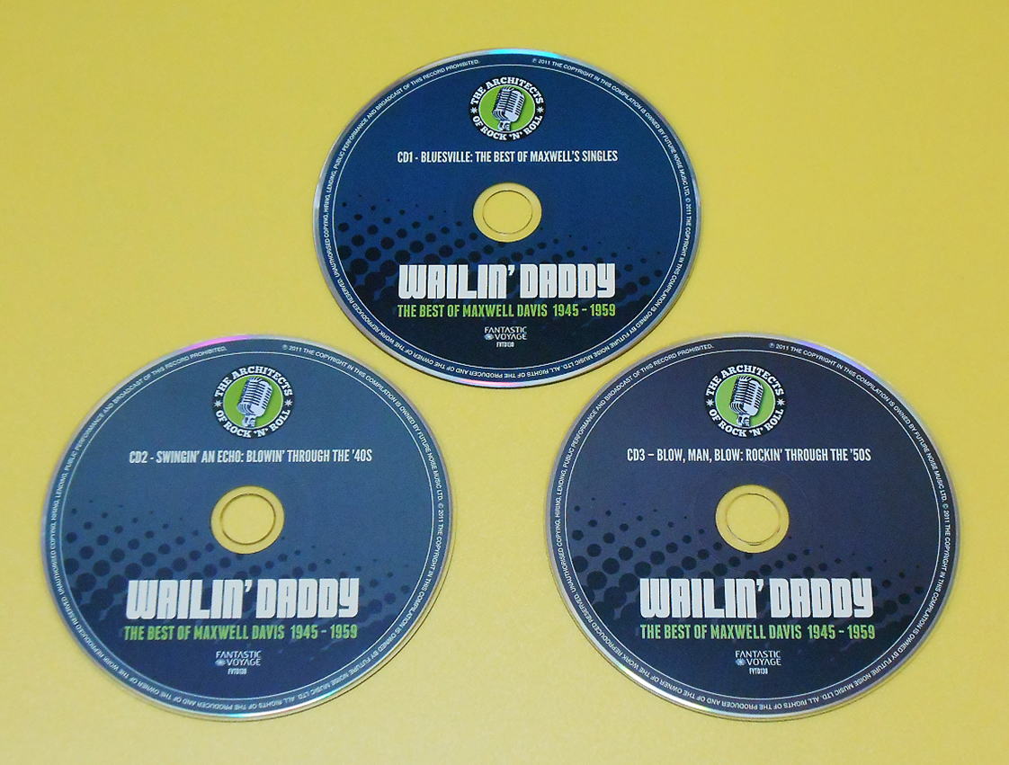 CD FVTD130 - Wailin' Daddy (The Best Of Maxwell Davis, 1945-1959)