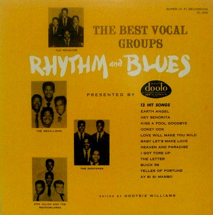 DTL-204 - The Best Vocal Groups Rhythm and Blues DTL-204 - The Best Vocal Groups Rhythm and Blues
