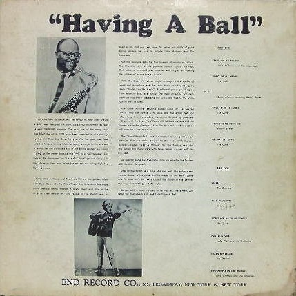 LP-302 - Having A Ball Back Cover
