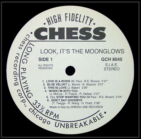 LP-1430 - Look! It's The Moonglows LP-1430 - Look! It's The Moonglows