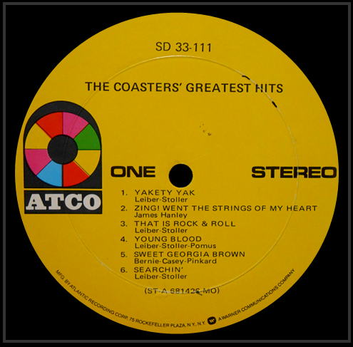 SD33-111 - The Coasters' Greatest Hits SD33-111 - The Coasters' Greatest Hits