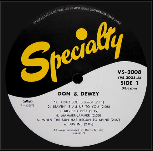 SPS-2131 - Don and Dewey
