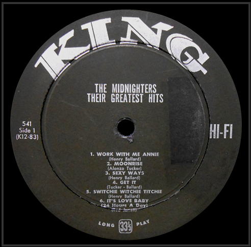 541 - The Midnighters Their Greatest Juke Box Hits 541 - The Midnighters Their Greatest Juke Box Hits