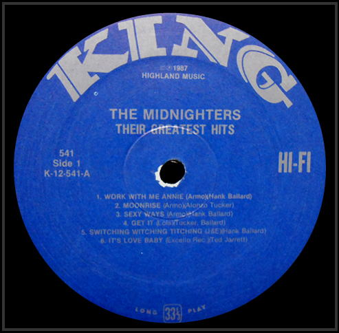 541 - Hank Ballard and The Midnighters Their Greatest Juke Box Hits 541 - Hank Ballard and The Midnighters Their Greatest Juke Box Hits
