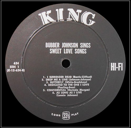 King 624 - Sweet Love Songs Side 1